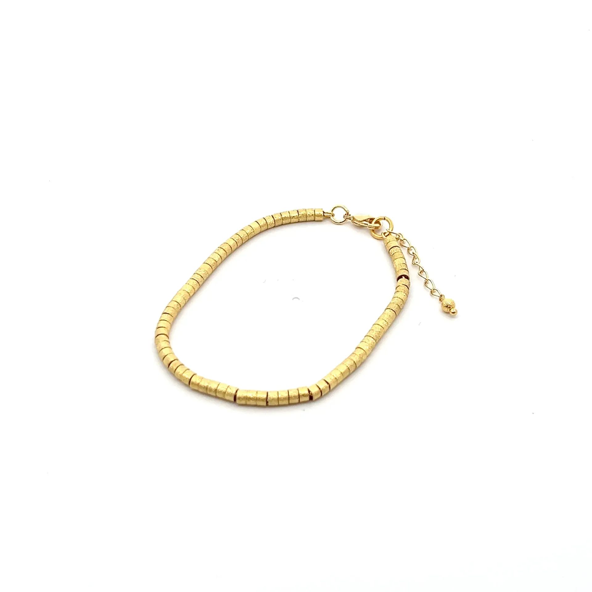 [BF015G] Tube Bracelet (Gold Plated)