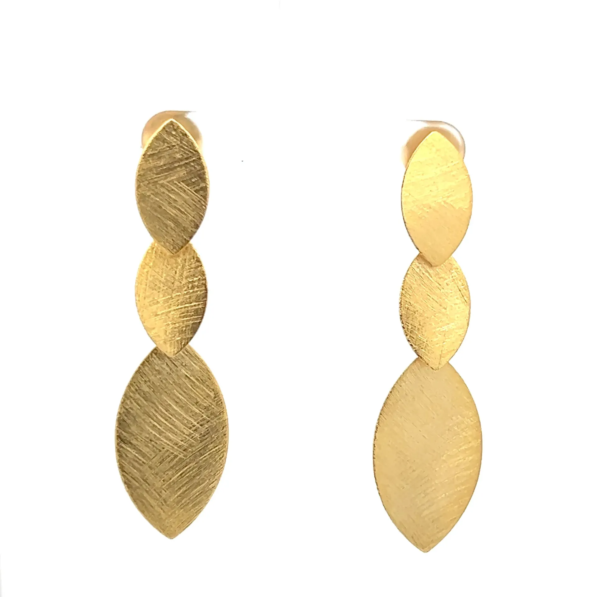 [OF005G] Eva Earrings Gold Plated