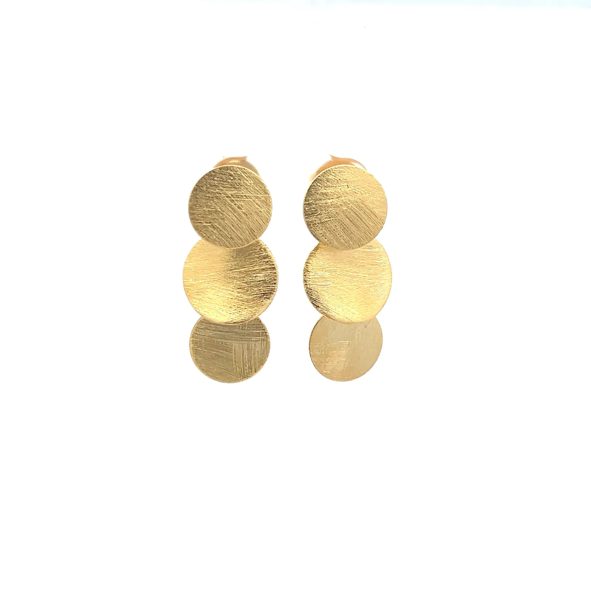 [OF016G] Nina Earrings Gold Plated