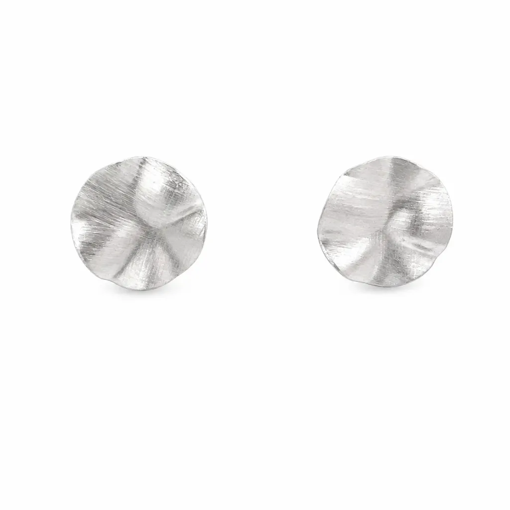 [MF013R] Clara Mini Earrings Rodium