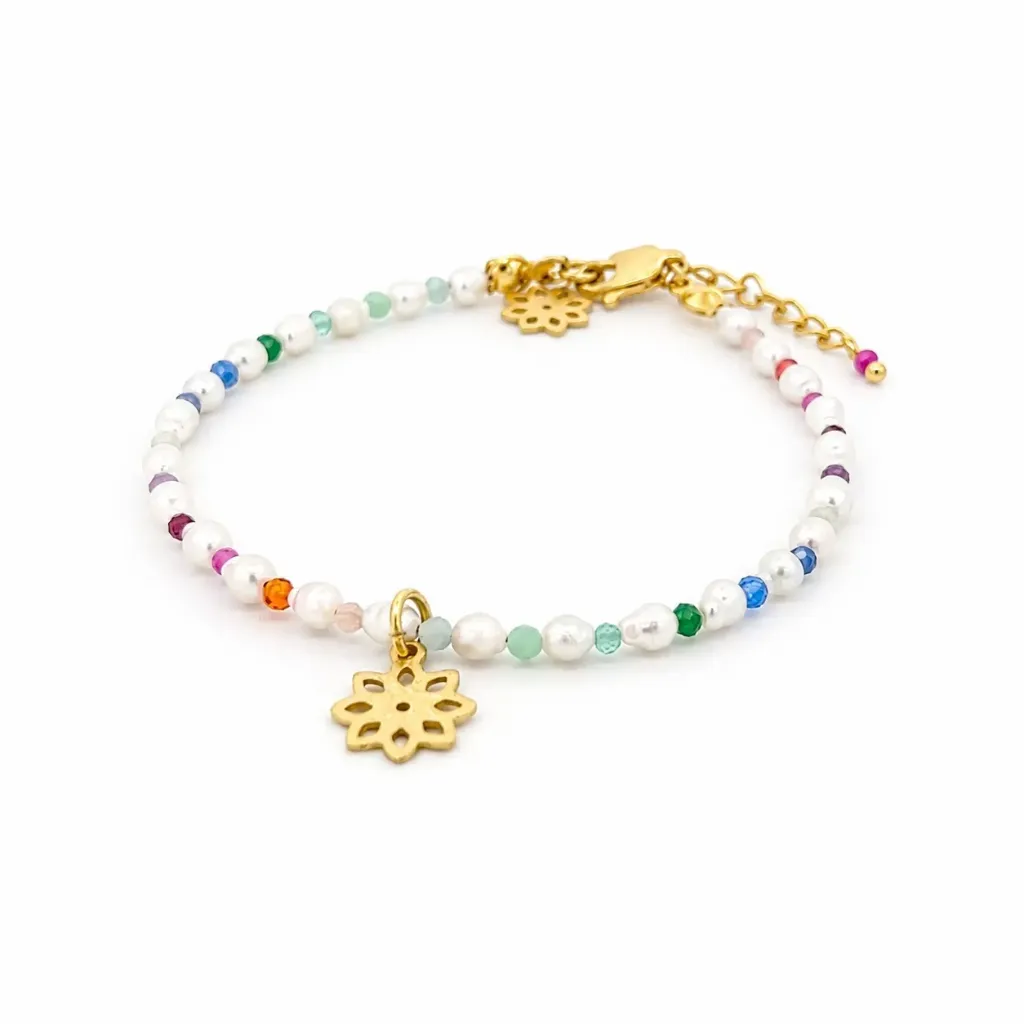 [BR018GD] Cloe Degrade Bracelet (Gold Plated)