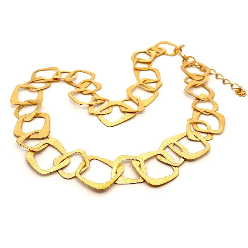 [CF023G] Ima Necklace (Gold Plated)