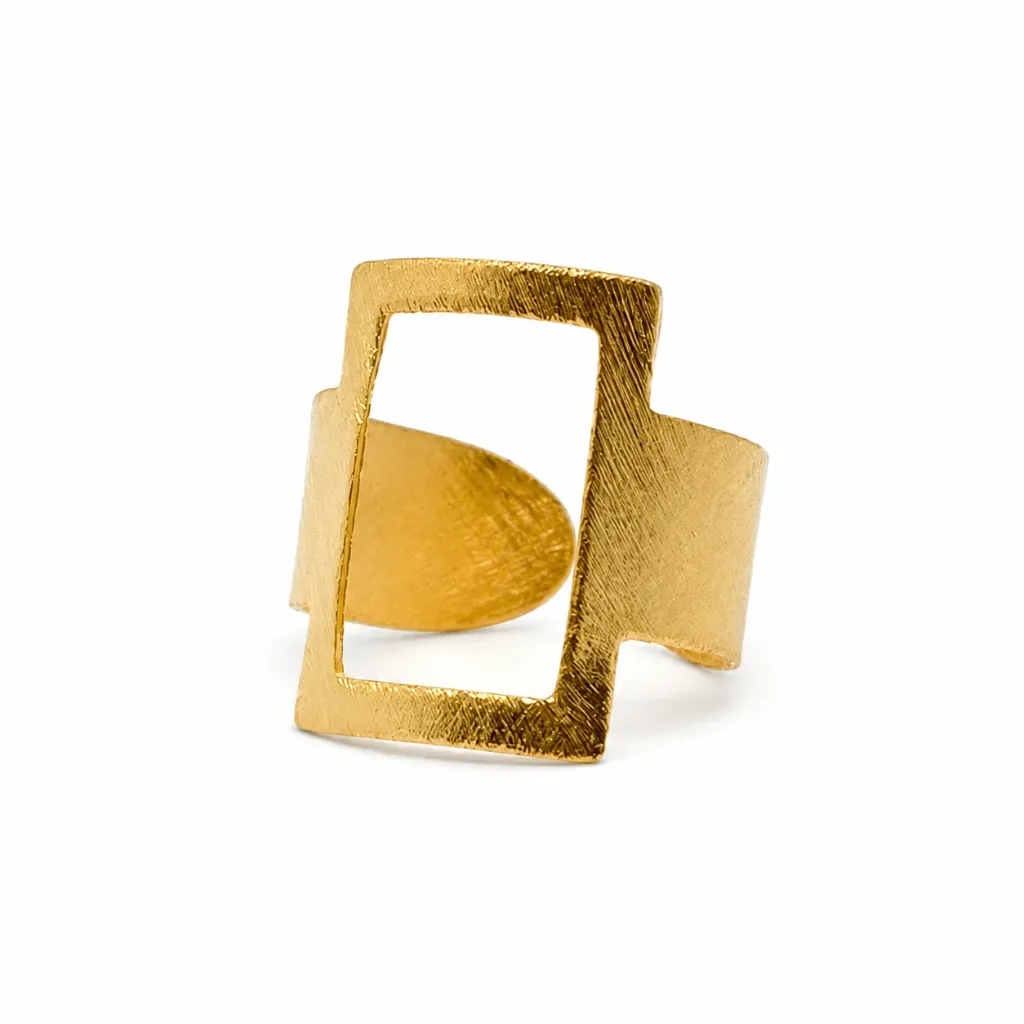[AF013G] Cagliari Ring (Gold Plated)