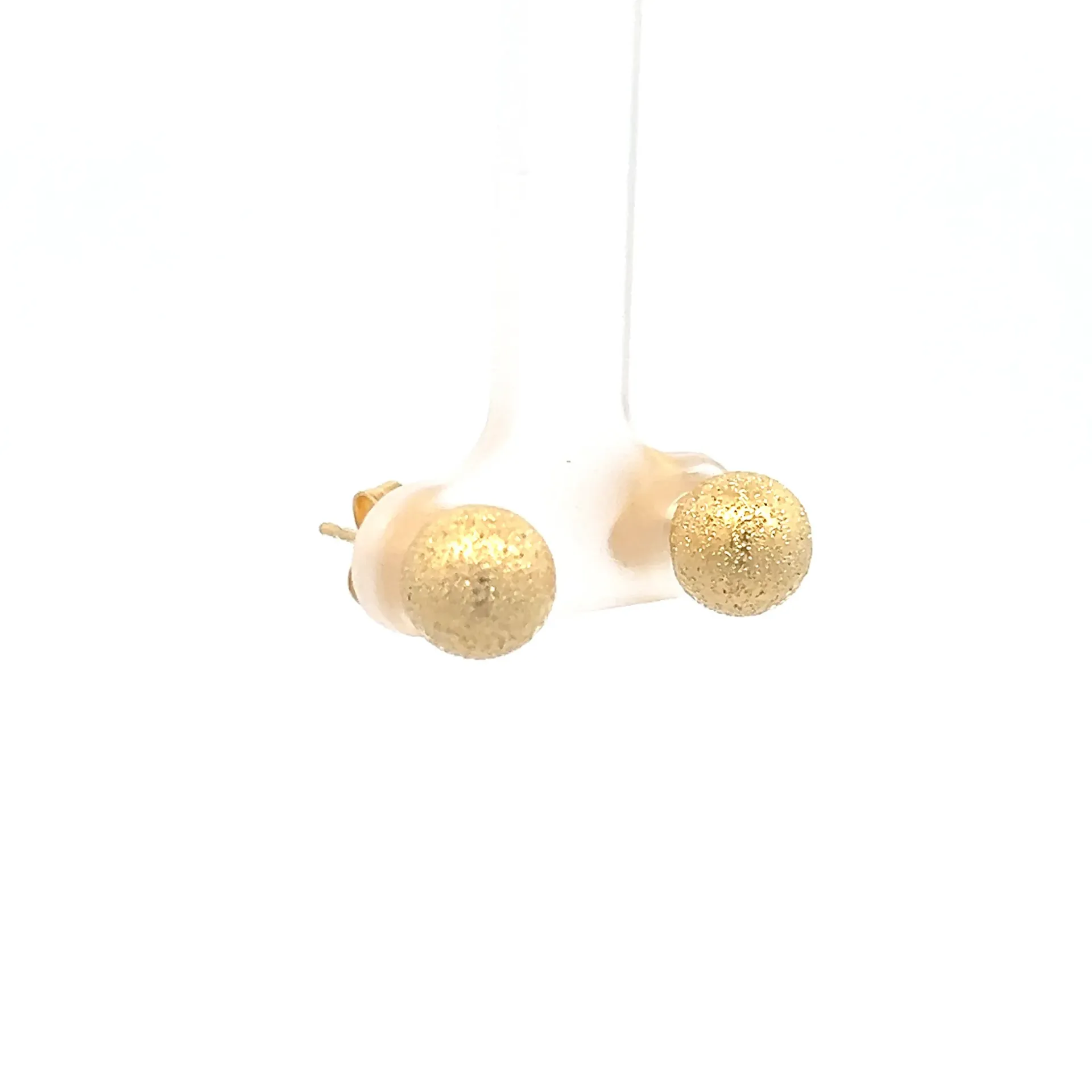[MF010G] Pearls Mini Earrings Gold Plated