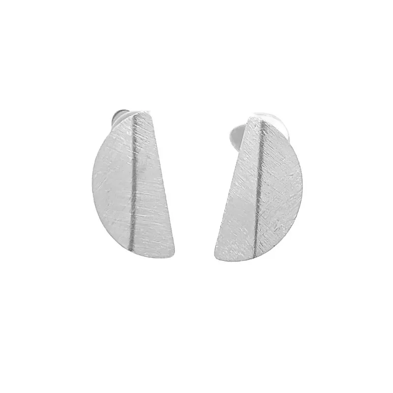 Lucia Earrings Rhodium Plated