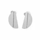 Lucia Earrings Rhodium Plated