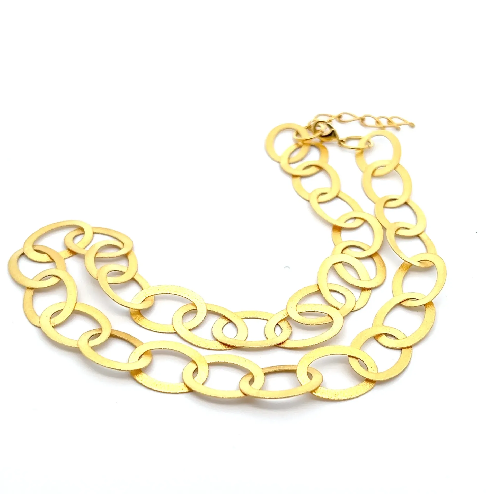 [CF004G] Collana Corto Leonora (Placcato Oro)